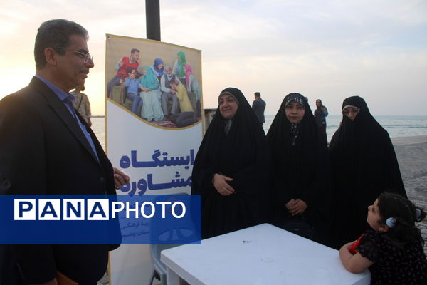 مهمانان ماه خدا اجتماع بزرگ دانش‌آموزان بوشهری 