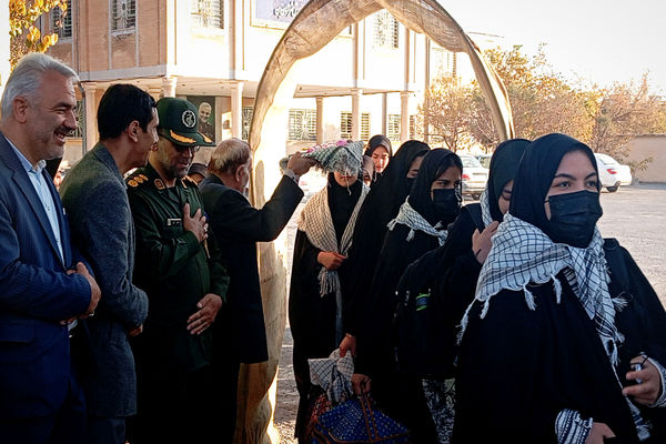 اعزام کاروان راهیان نور دانش‌آموزان دختر شهرستان بن به مناطق عملیاتی دفاع مقدس