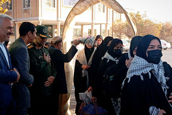 اعزام کاروان راهیان نور دانش‌آموزان دختر شهرستان بن به مناطق عملیاتی دفاع مقدس