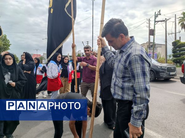پیاده‌روی اربعین حسینی در ایزدشهر