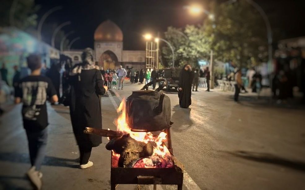 جاماندگان همگام با زائران کربلا شدند