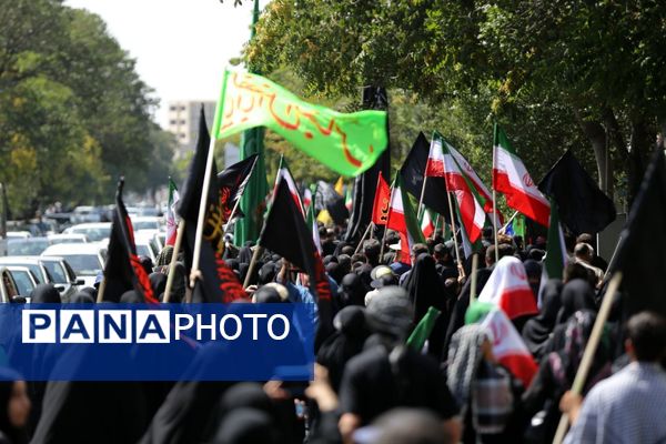 پیاده‌روی جاماندگان اربعین حسینی تبریز