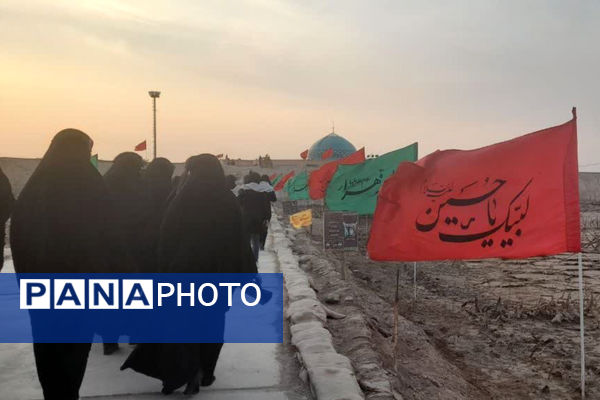 حضور ۴۰۰ دانش‌آموز دختر شهرستان سمنان در مناطق عملیاتی دفاع مقدس