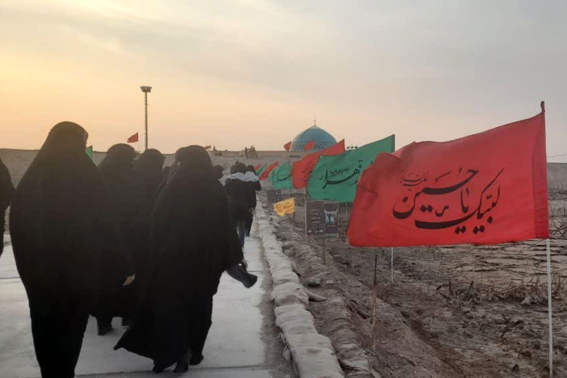 حضور ۴۰۰ دانش‌آموز دختر شهرستان سمنان در مناطق عملیاتی دفاع مقدس
