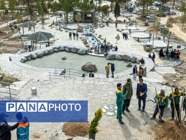 به یاد شهیدان  ترشیز کهن هزار و۲۲۲ نهال در بامشار  کاشمر کاشته شد