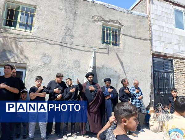 مراسم سنتی هیات ثامن الائمه روستای سلطان آباد نمک