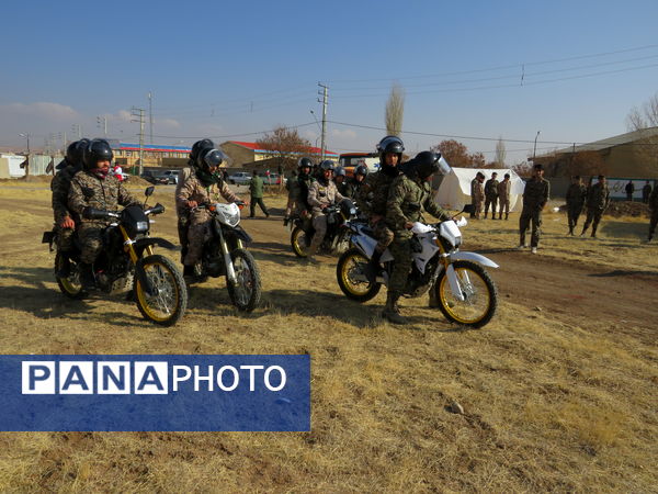 رزمایش گردان‌های بیت‌المقدس و کوثر هشترود 