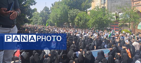 راهپیمایی جمعه خشم و نصر در نیشابور 