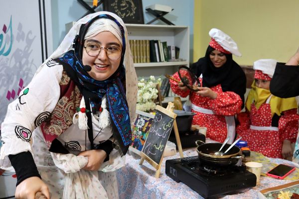 مسابقه آشپزی در مدرسه یاس نبی رباط‌کریم