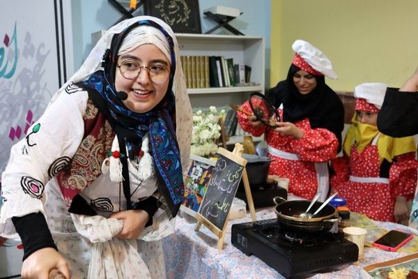 مسابقه آشپزی در مدرسه یاس نبی رباط‌کریم