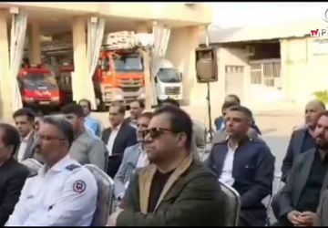 بازدید از آتش نشانی بندرعباس 