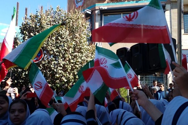 راهپیمایی ۱۳ آبان و روز دانش آموز در نیشابور 