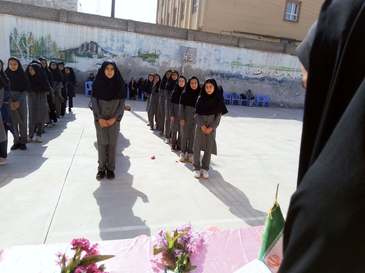 برگزاری جشن جوانه ها در دبیرستان دخترانه رفعت