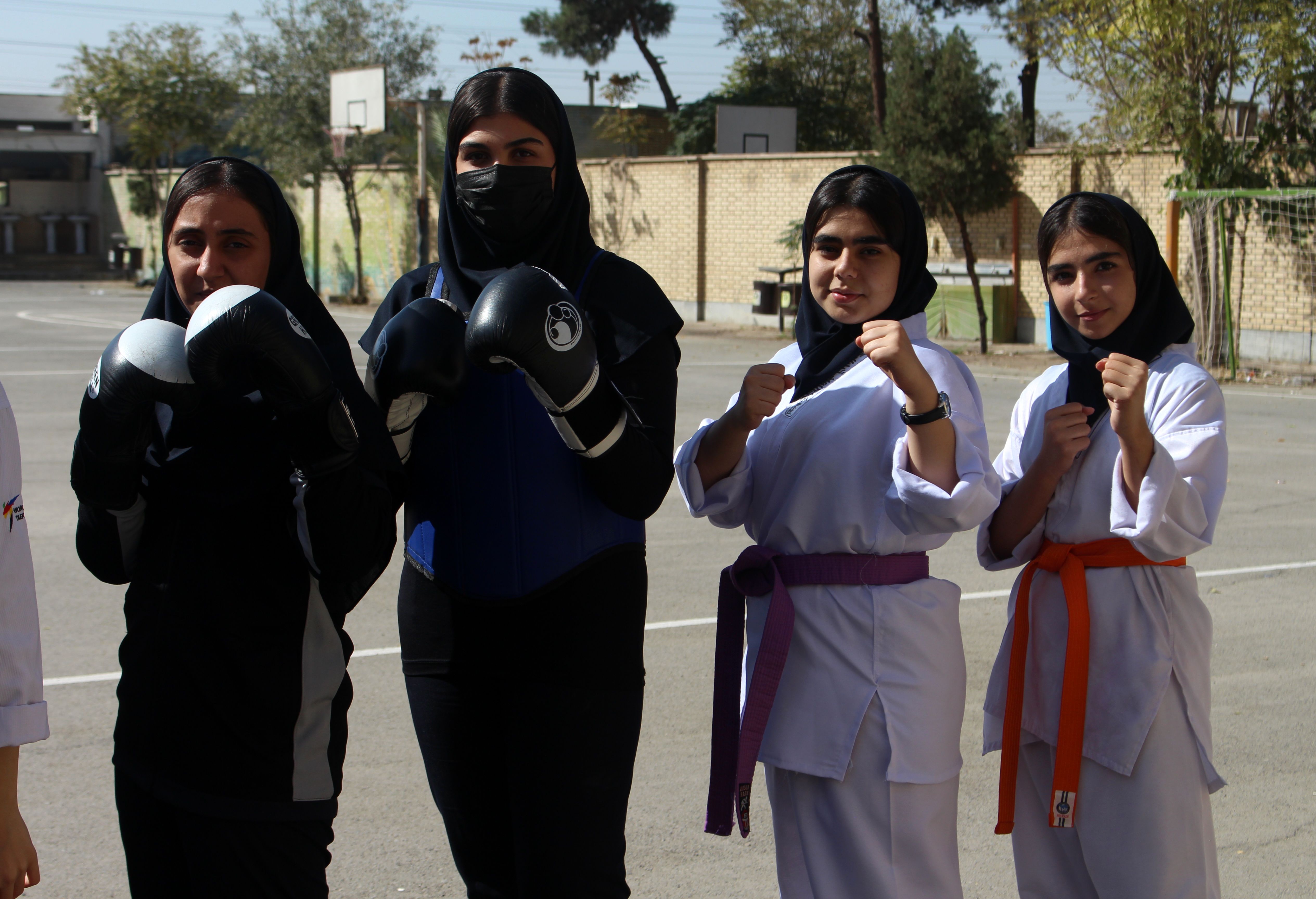 المپیاد ورزشی درون مدرسه‌ای دبیرستان نرجس باقرشهر 