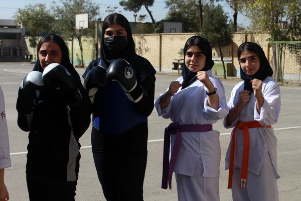 المپیاد ورزشی درون مدرسه‌ای دبیرستان نرجس باقرشهر 