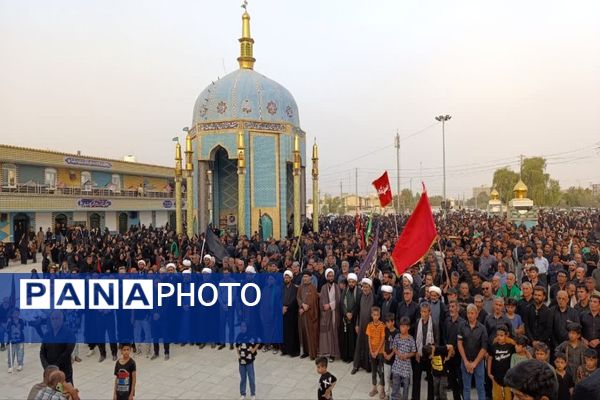 تجمع هیات‌های مذهبی در روز عاشورا