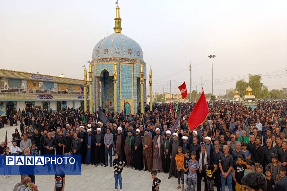 تجمع هیاتهای مذهبی در روز عاشورا