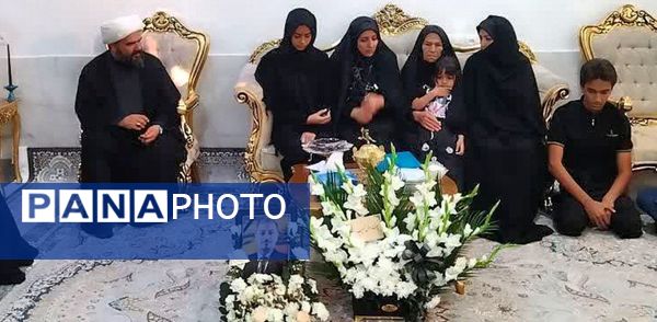 حضور معاون رئیس جمهوری در منازل جان باختگان معدن طبس در بخش انابد