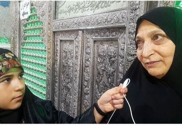 گفت‌وگوی صمیمانه با حافظان قرآن در امامزاده اسحاق(ع)