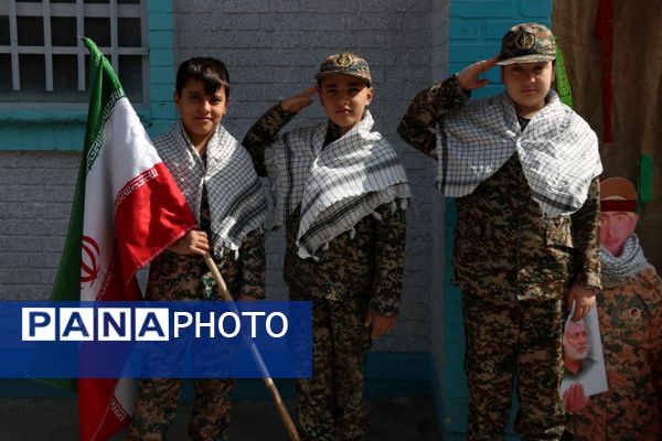 جشن اول مهر و زنگ ایثار در دبستان شهریار