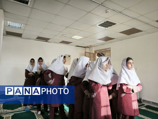 انتخابات شورای دانش آموزی در دبستان دخترانه شطیطه ۲