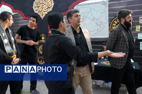 تلفیق فرهنگ، خدمت و نشاط در مسیر زائران رضوی