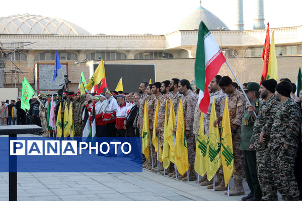 جلوه‌هایی از حضور نوجوانان قمی در رزمایش شکوه اقتدار 