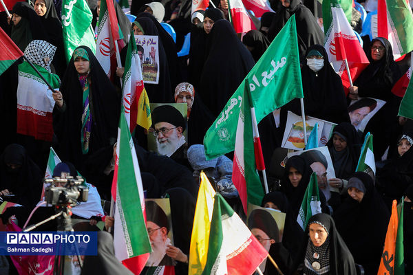 مراسم گرامیداشت حماسه ۹ دی - تهران