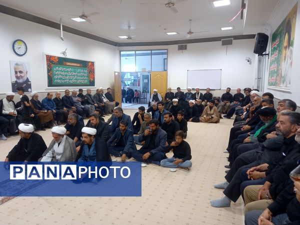 مراسم عزاداری شهادت امام رضا(ع) در دفتر امام جمعه کاشمر 