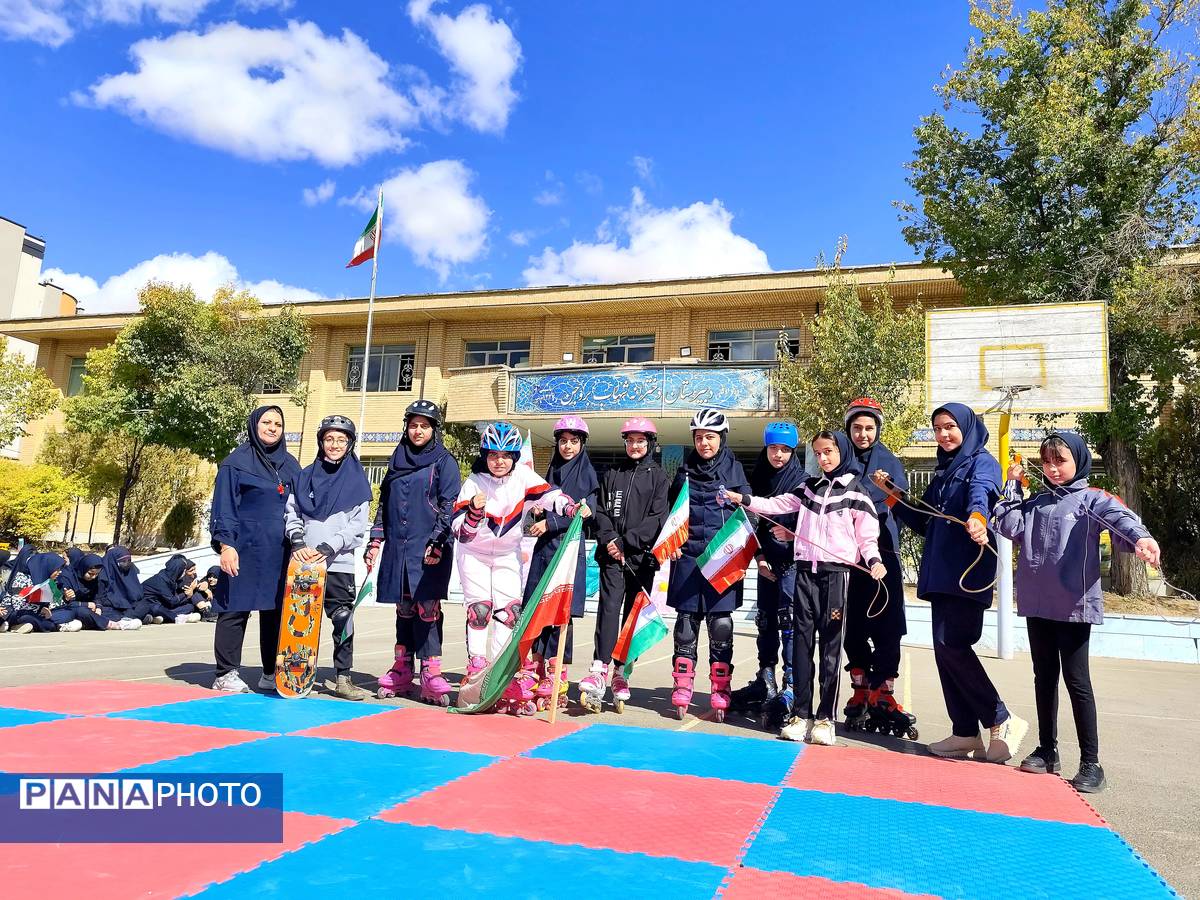 یک روز ورزشی در آموزشگاه شهاب 