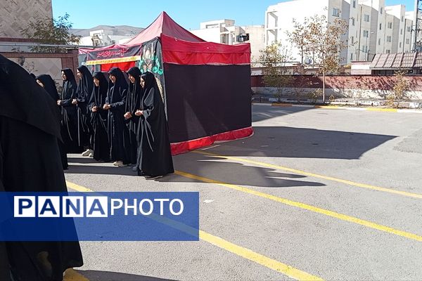 مراسم سوگواری شهادت صدیقه کبری حضرت فاطمه زهرا (س) در دبیرستان فرهیختگان۲ پردیس