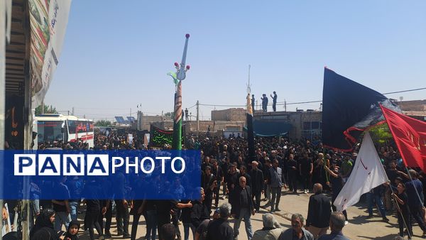 مراسم عزاداری و زنجیر زنی شهادت امام حسن مجتبی(ع) و رحلت پیامبر اکرم (ص) در  روستای کفکی خراسان رضوی