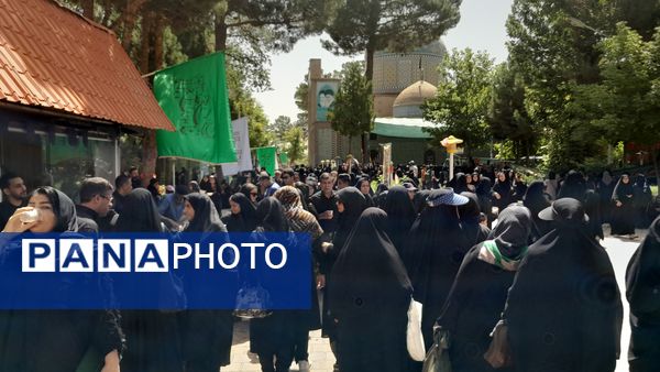 مراسم جاماندگان اربعین در شهرستان نیشابور همراه با برنامه های متنوع برگزار شد 