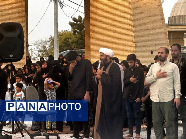 شور پیاده‌روی جاماندگان اربعین در جاسک؛ گامی به یاد شهدا و مردم غزه