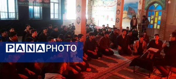 مراسم سوگواری شهادت حضرت زهرا(س) در شهیدستان انقلاب اسلامی 