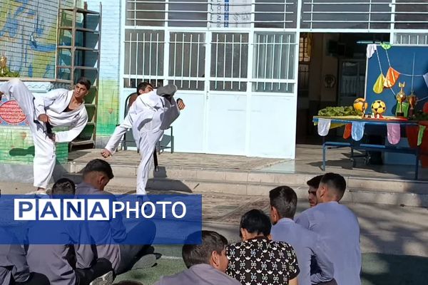 المپیاد ورزشی درون مدرسه‌ای، نمایش منش پهلوانی 