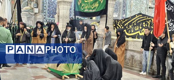 شام غریبان حضرت فاطمه زهرا(س) در حرم حضرت معصومه (س)