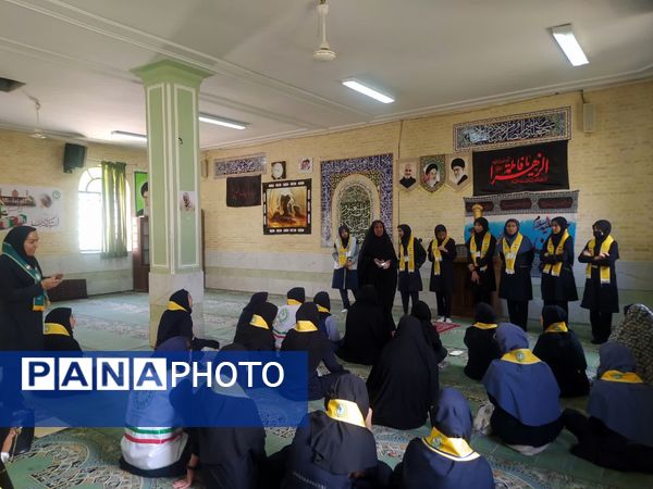 اردوی مهارتی تشکیلاتی پیشتازان دختر مقطع متوسطه اول ناحیه سه شیراز 