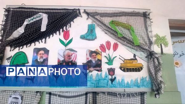 دانش‌آموزان میبدی در خط مقدم مبارزه با اسرائیل 