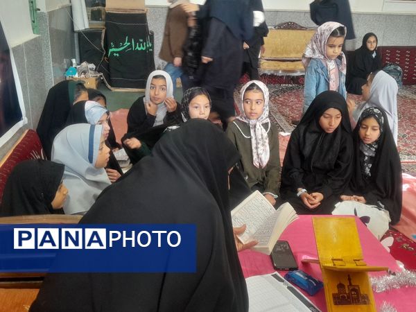 سی و دومین دوره مسابقات سراسری قرآن و عترت بسیج در حوزه مقاومت بسیج امام رضا (ع) شهر نسر 