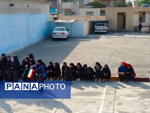 هفته «تربیت بدنی» در دبیرستان نمونه دولتی عترت شهرستان جاسک