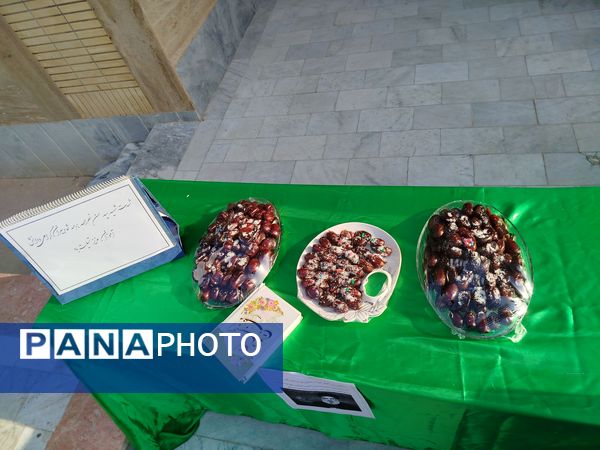 برگزاری مراسم عزاداری شهادت شهید سید حسن نصرالله در دبیرستان حضرت معصومه (س) شهرستان خلیل‌آباد