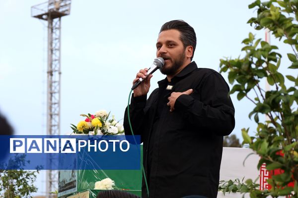 مراسم تشییع شهدای گمنام و یوم الزهرا در کرج