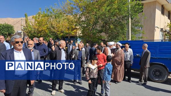 راهپیمایی بشارت نصر در شهر و بخش گندمان 