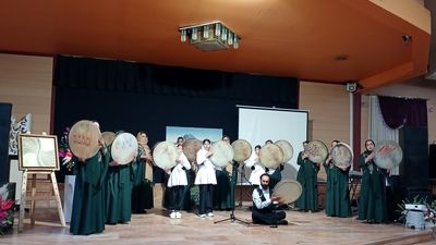 گردهمایی پرشور هنرمندان نیم‌ور برای پاسداشت میراث فرهنگی