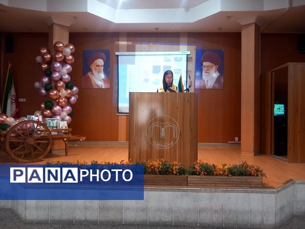 جشن جوانه ها باشور و شوق دانش آموزان در دبیرستان آرمینه مصلی نژادمشهد