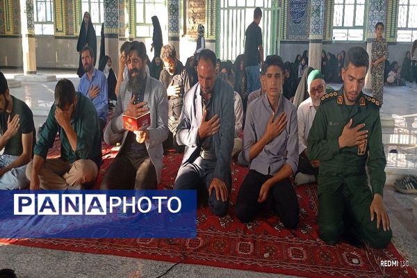 مراسم بزرگداشت و گرامیداشت یاد و خاطره دو تن از شهدای شهر بار نیشابور