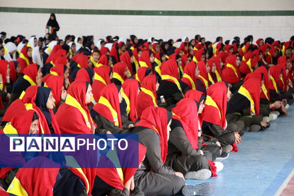 همایش یاور وطن به همت سازمان دانش‌آموزی یزد
