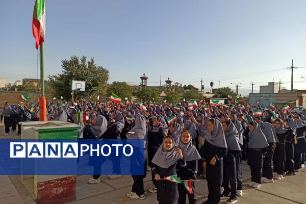 شادترین روز سال تحصیلی در مدرسه کوثر ناحیه ۴ شیراز 
