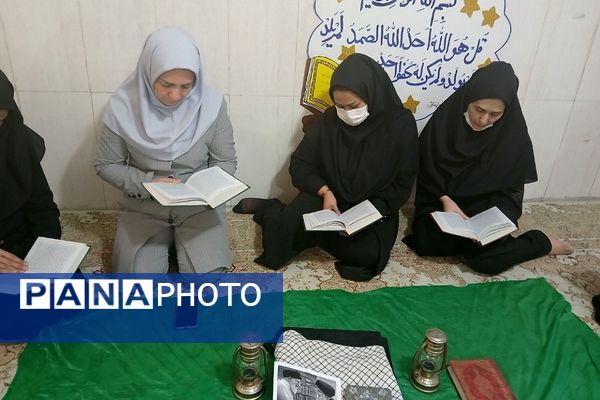 محافل انس با قرآن با یاد شهید سیدحسن‌نصرالله در مدارس رودهن 